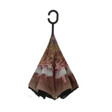 Charger l'image dans la galerie, Lot de 5 Parapluies inversés imprimé avec des danseuses ballerine + 5 housses OFFERTE (PRIX HT)