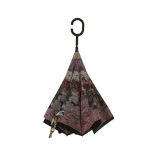 Charger l'image dans la galerie, Lot de 5 Parapluies inversés motif fantaisie rue d'une ville + 5 housses OFFERTE (PRIX HT)